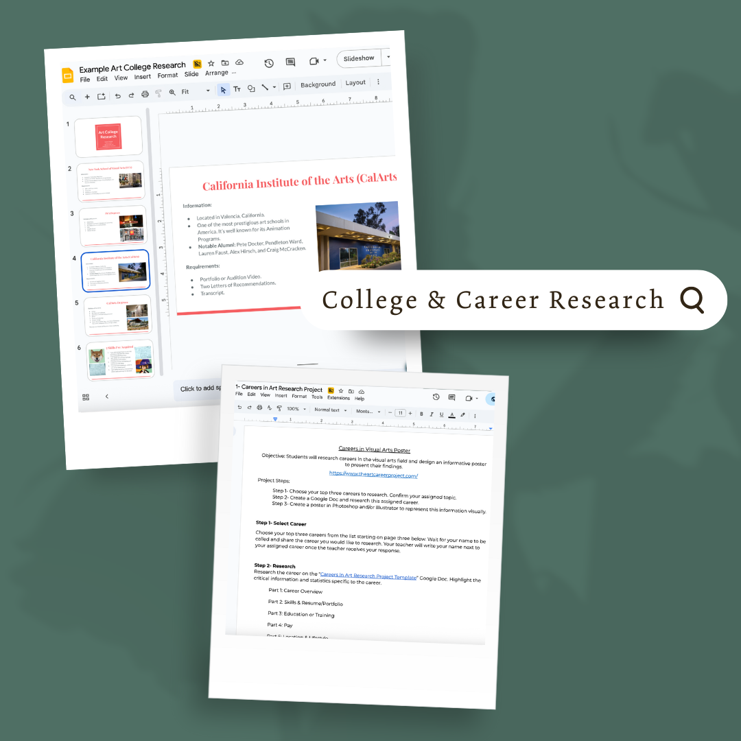 4.2- Art College & Career Research